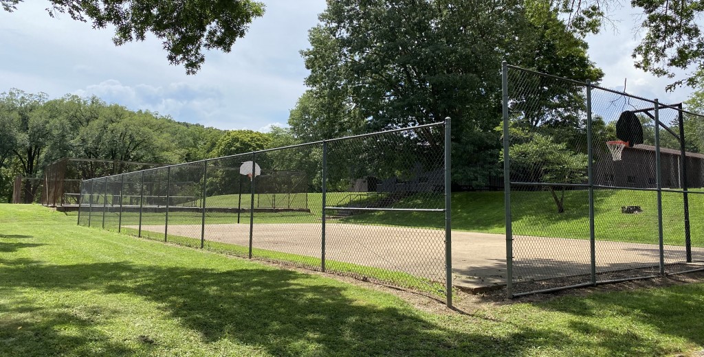 Ball court at Maramec Spring Park, St. James MO