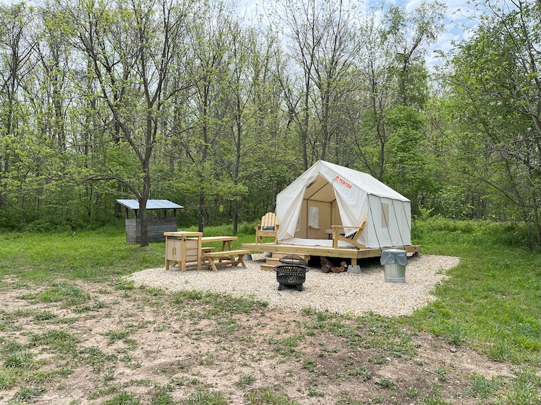 McDole's Meadow Glamping at Maramec Spring Park, St. James MO